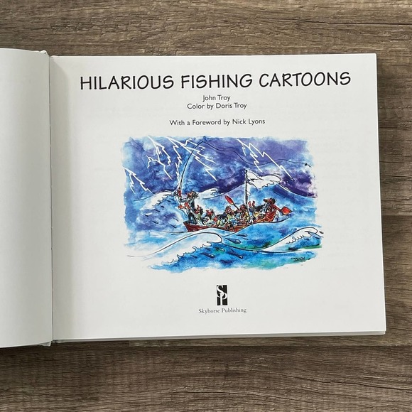 HILARIOUS FISHING CARTOONS by JOHN TRY | SKYHORSE PUBLISHING [ HARDCOVER ] - Picture 4 of 9
